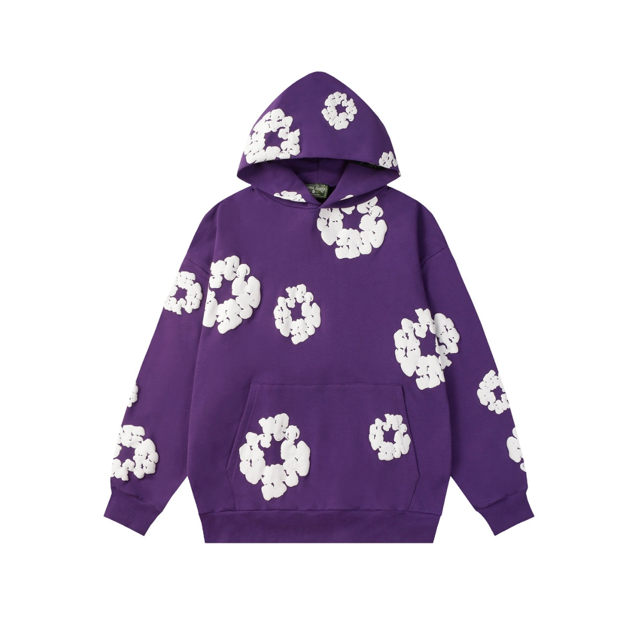 Denim Tears Purple Wreath Hoodie