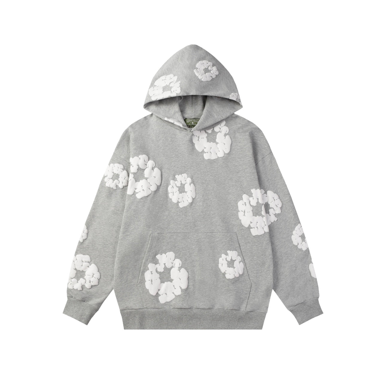 Denim Tears Grey Wreath Hoodie