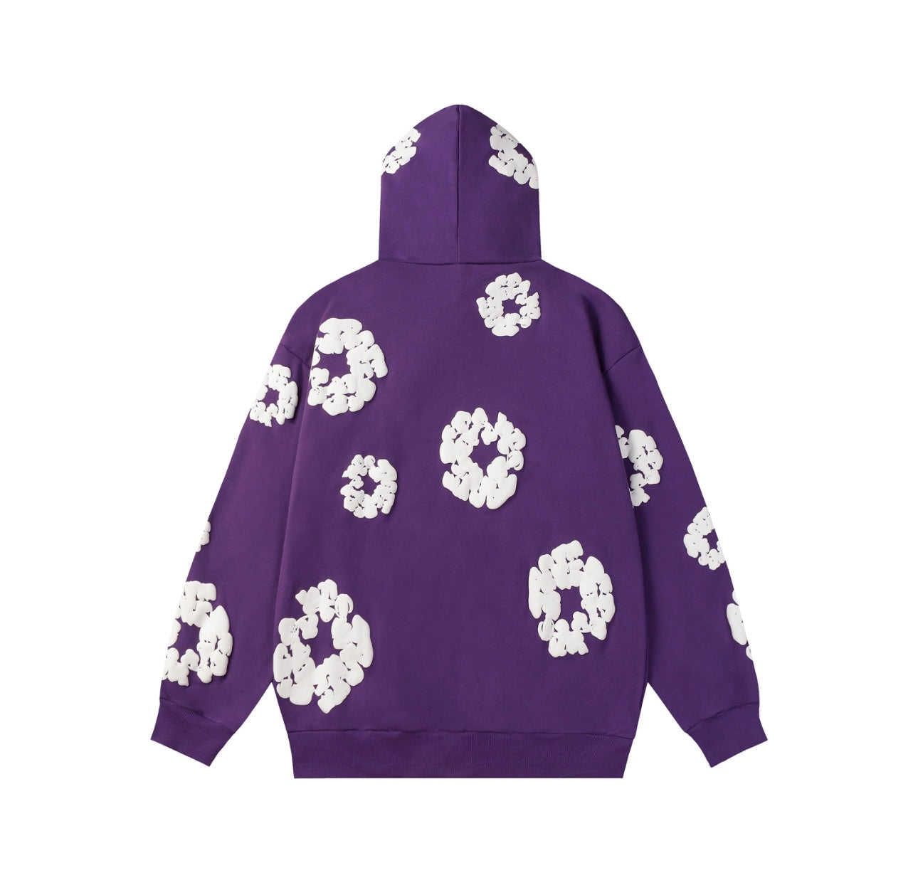 Denim Tears Purple Wreath Hoodie