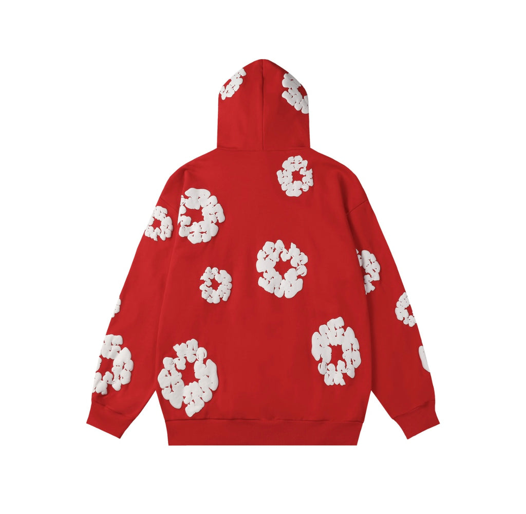 Denim Tears Red Wreath Hoodie