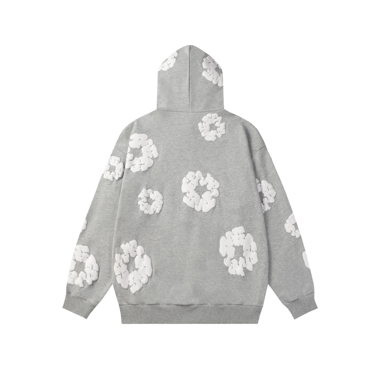 Denim Tears Grey Wreath Hoodie