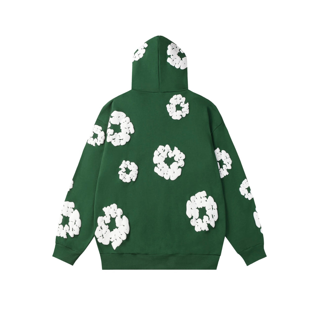 Denim Tears Green Wreath Hoodie