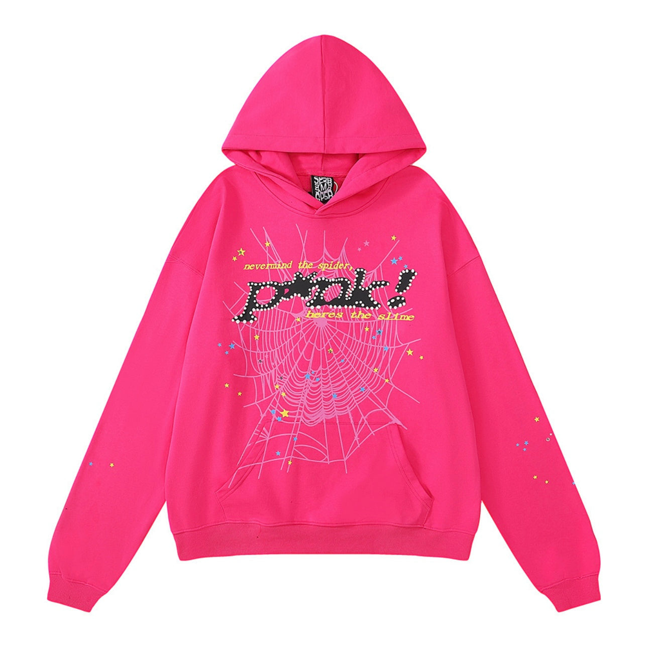 Sp5der “PINK” Pink Hoodie